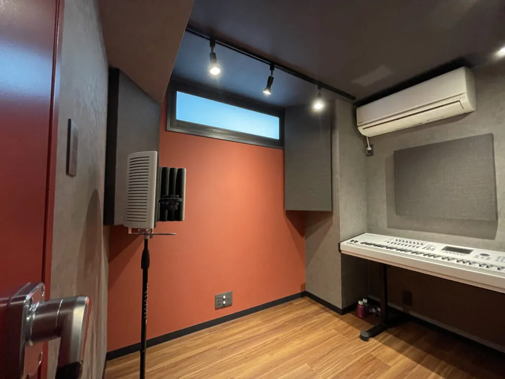 楽曲製作 防音室