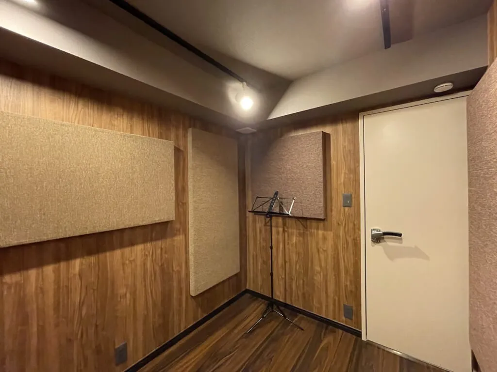 ヴァイオリン/トランペット 練習防音室