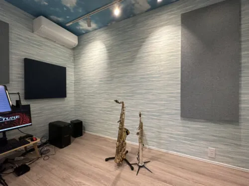 管楽器演奏 防音室