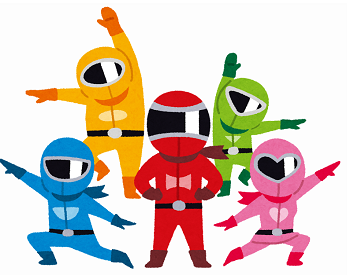 sentai_ranger_5colors