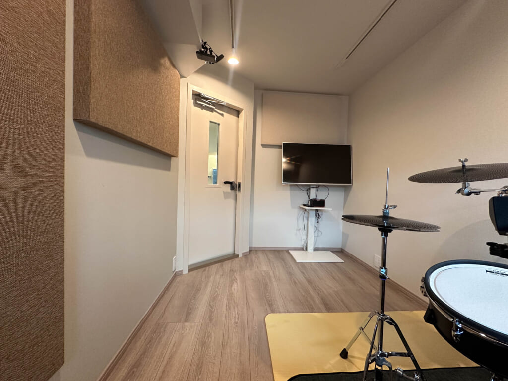 サックス、管楽器、エレクトリックドラム防音室 画像2