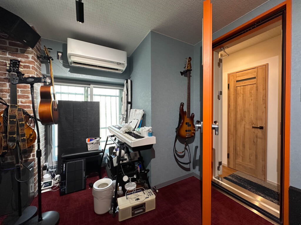エレクトリックドラム、カラオケ用防音室（マンション内） 画像6