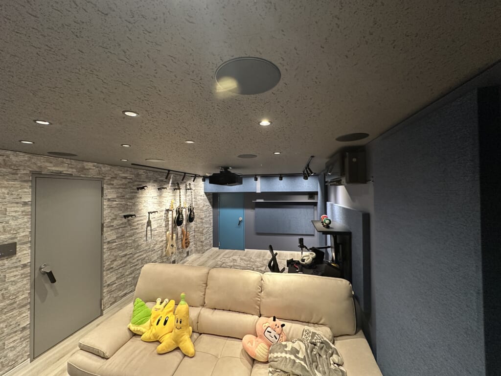 ホームシアタールーム、エレクトリックドラム、エレキギター用防音室 画像5