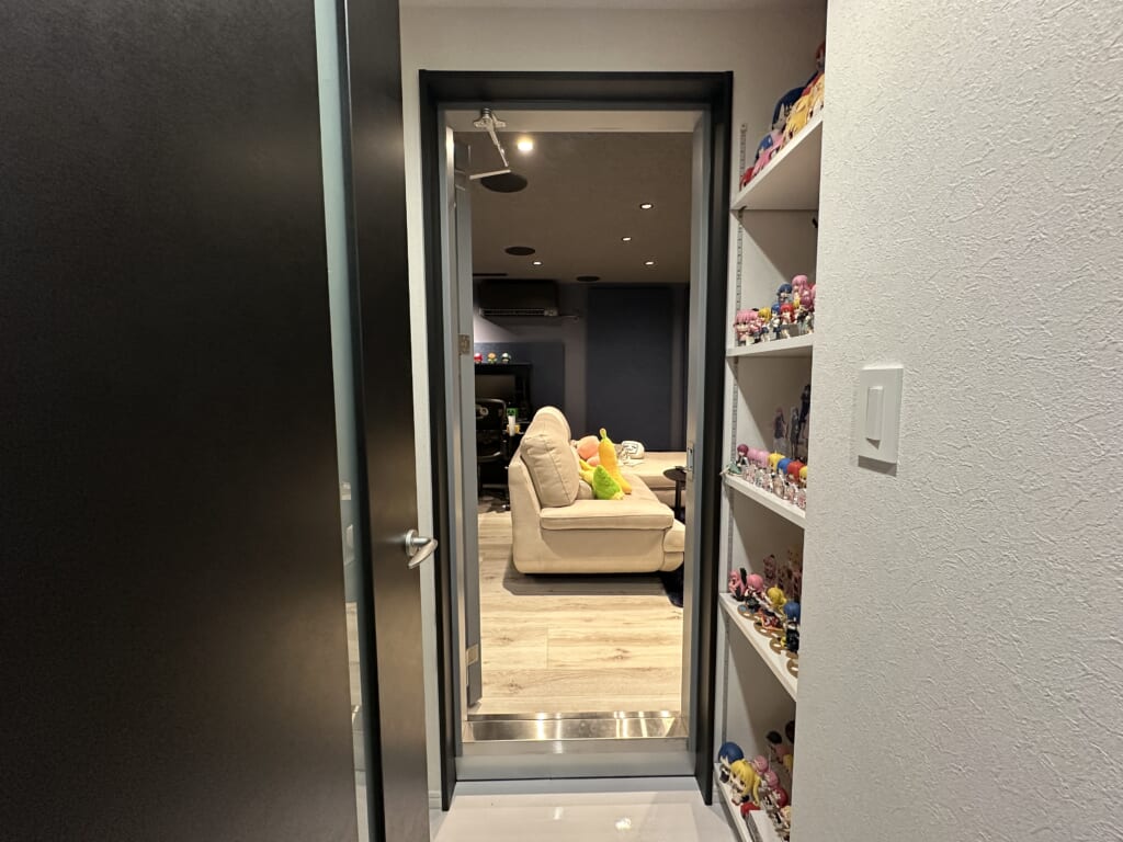 ホームシアタールーム、エレクトリックドラム、エレキギター用防音室 画像2